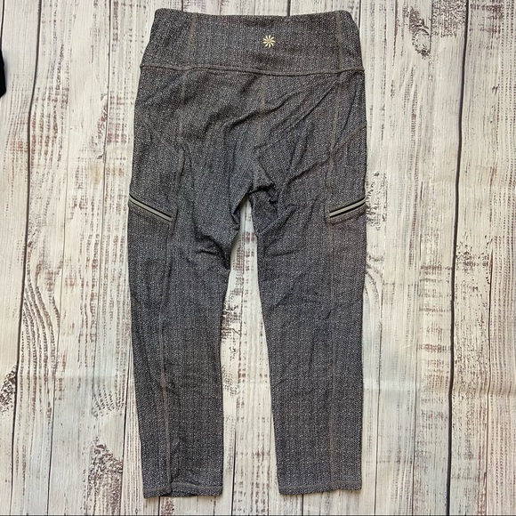 Athleta Static Drifter Gray Capri. Size Small. - Picture 4 of 13